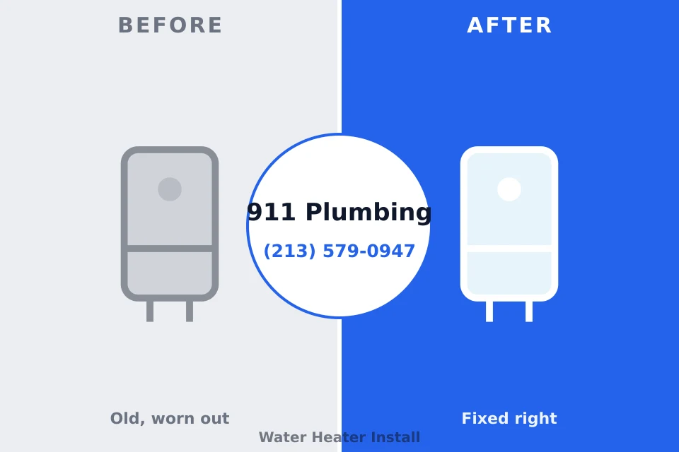 Before and after: plumbing repair Beech Mountain Lakes, PA